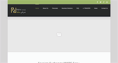 Desktop Screenshot of hafezfx.com