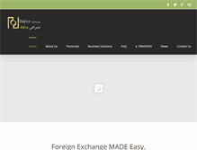 Tablet Screenshot of hafezfx.com
